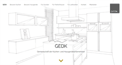 Desktop Screenshot of gedk.de